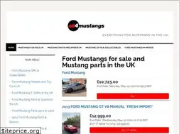 Sites similar to all4mustangs.co.uk