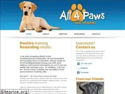 Sites similar to all4pawsdogtraining.com