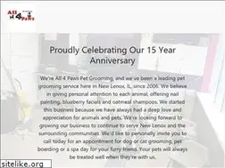 Sites similar to all4pawspetgroomingnewlenox.com