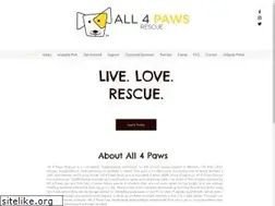 Sites similar to all4pawsrescue.com