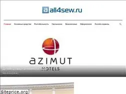 Sites similar to all4sew.ru