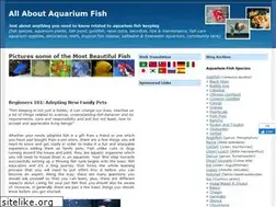 Sites similar to allabout-aquariumfish.blogspot.com