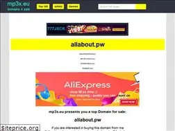 Sites similar to allabout.pw