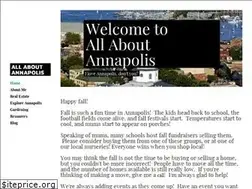 Sites similar to allaboutannapolis.com