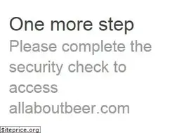 Sites similar to allaboutbeer.com