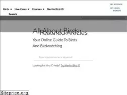 Sites similar to allaboutbirds.org