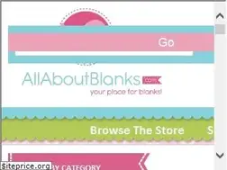 Sites similar to allaboutblanks.com