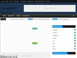 Sites similar to allaboutbonsai123.blogspot.com