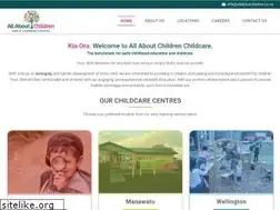 Sites similar to allaboutchildrenchildcare.co.nz