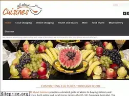 Sites similar to allaboutcuisines.com