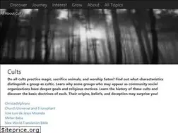 Sites similar to allaboutcults.org