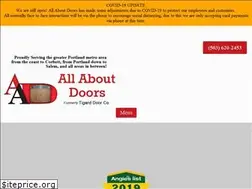 Sites similar to allaboutdoorspdx.com
