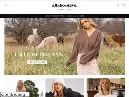 Sites similar to allabouteveclothing.com