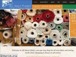 Sites similar to allaboutfabrics.co