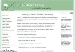 Sites similar to allaboutfasting.com