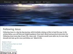 Sites similar to allaboutfollowingjesus.org