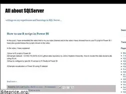 Sites similar to allaboutmssql.com