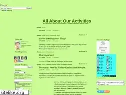 Sites similar to allaboutouractivities.blogspot.com