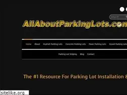 Sites similar to allaboutparkinglots.com
