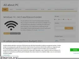 Sites similar to allaboutpc.nl