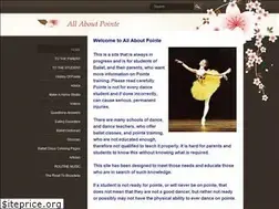 Sites similar to allaboutpointe.weebly.com