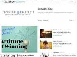 Sites similar to allaboutprosperity.com
