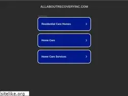 Sites similar to allaboutrecoveryinc.com