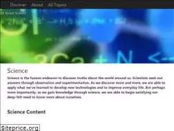 Sites similar to allaboutscience.org
