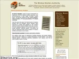 Sites similar to allaboutshutters.com