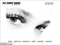 Sites similar to allaboutsigns.co.nz