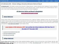 Sites similar to alladmissionbd.com