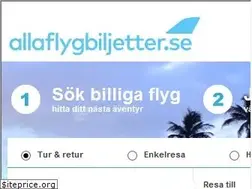 Sites similar to allaflygbiljetter.se