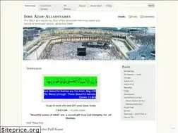 Sites similar to allahsnames.wordpress.com