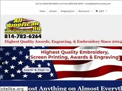 Sites similar to allamericanawardsandengraving.com