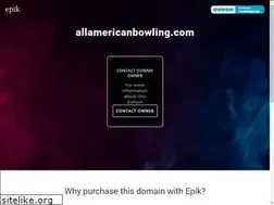 Sites similar to allamericanbowling.com