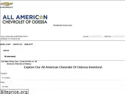 Sites similar to allamericanchevroletodessa.com