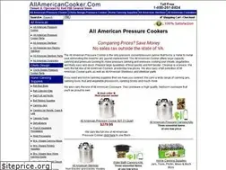 Sites similar to allamericancooker.com