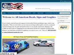 Sites similar to allamericandecals.com