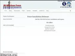 Sites similar to allamericanfence.net