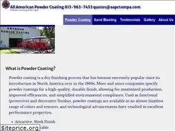 Sites similar to allamericanpowdercoating.com
