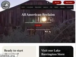 Sites similar to allamericanreclaim.com