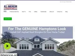 Sites similar to allamericanroofing.com.au