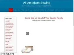 Sites similar to allamericansewing.net