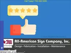 Sites similar to allamericansign.com