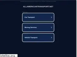 Sites similar to allamericantransport.net