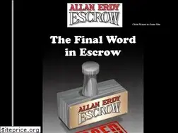 Sites similar to allanerdyescrow.com