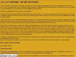 Sites similar to allanfmoore.org.uk