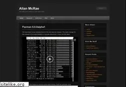 Sites similar to allanmcrae.com