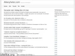 Sites similar to allanyheter.com