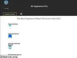 Sites similar to allappliancepro.com
